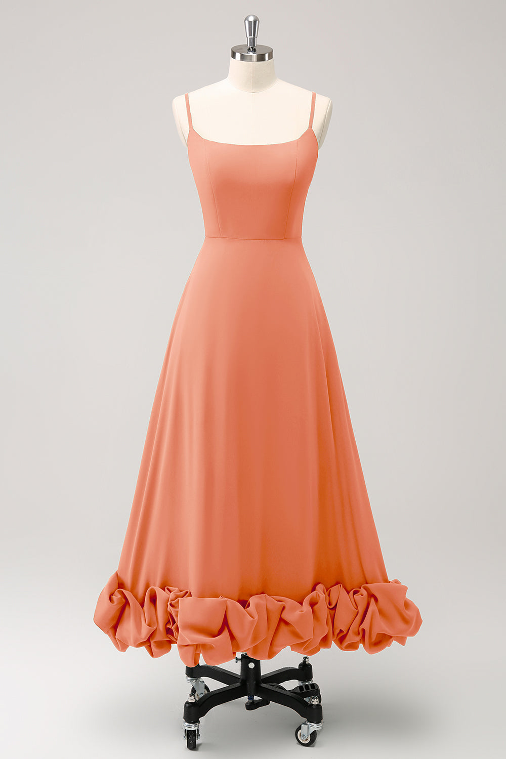 Stylish Royal Blue A Line Spaghetti Straps Bridesmaid Dress