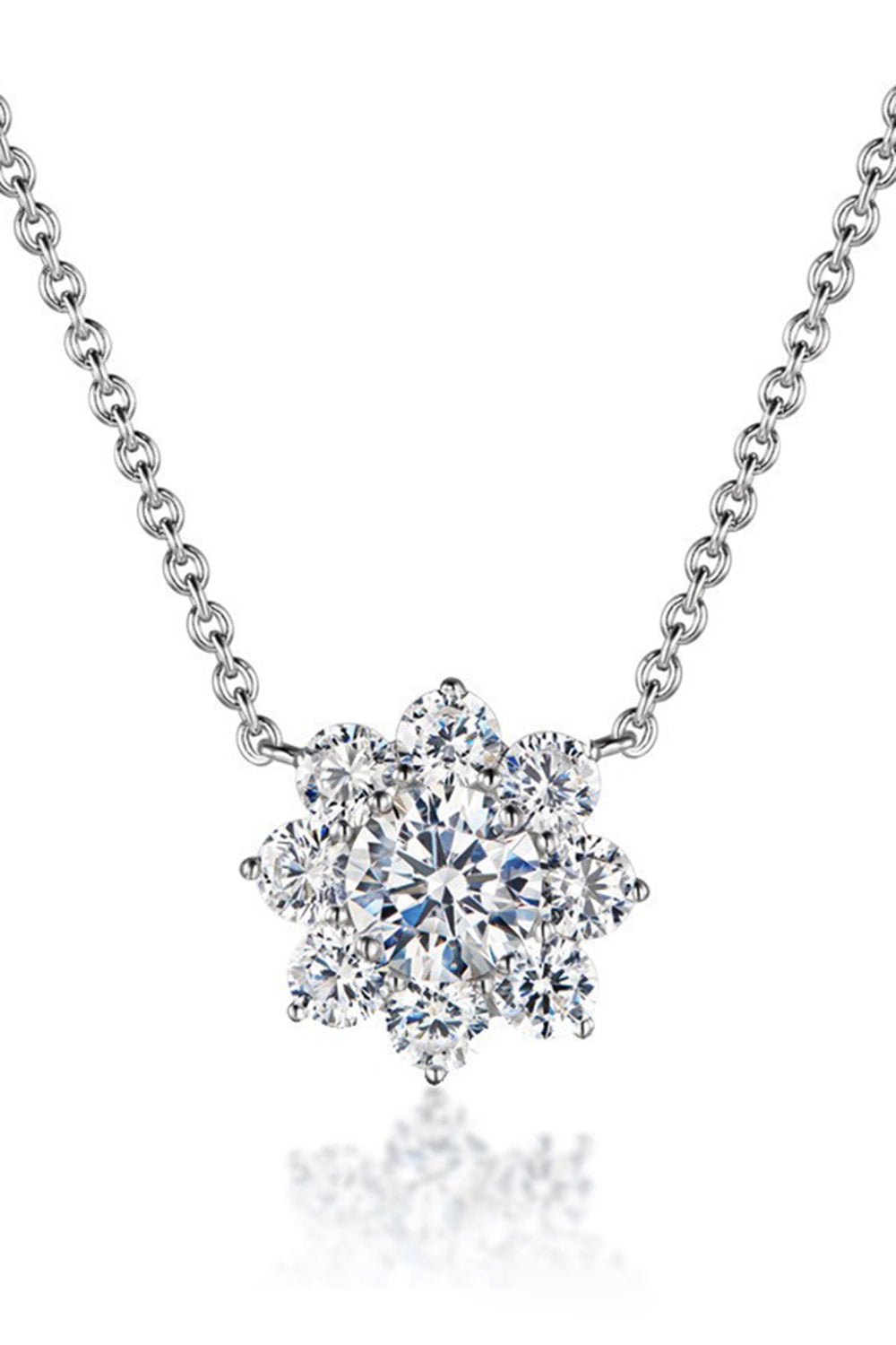 Sparkly Silver 4 Pieces Jewelry Set