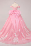 Princess Ball Gown Corset Off the Shoulder Appliqued Quinceañera Dress