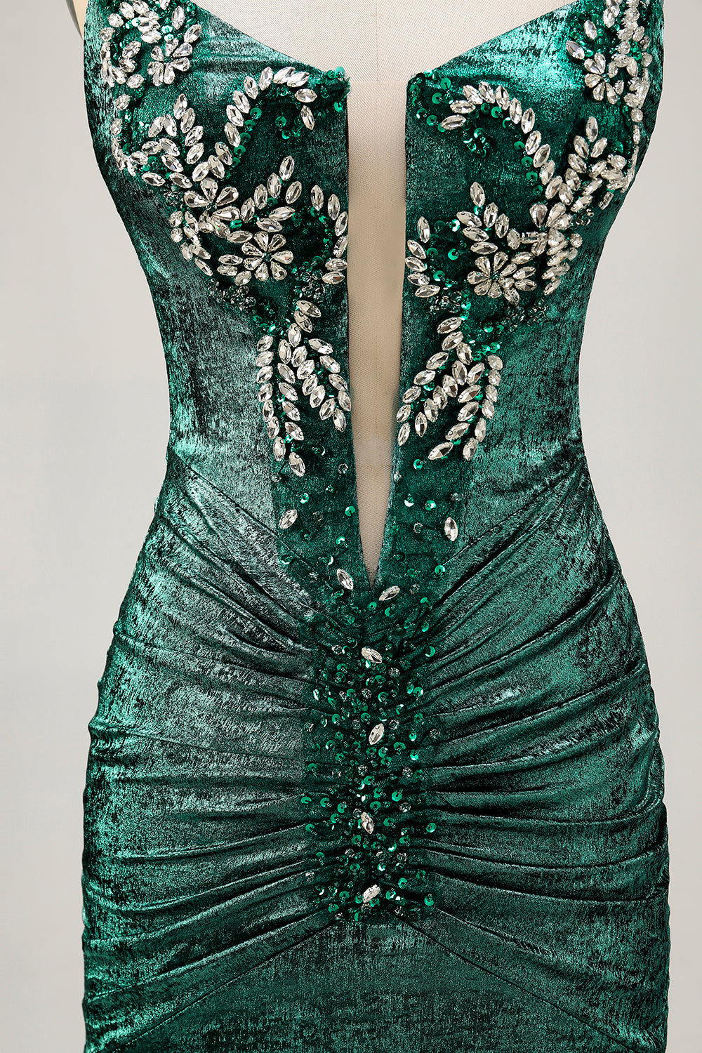 Sparkly Golden Tight Strapless Short Cocktail Dress with Beading