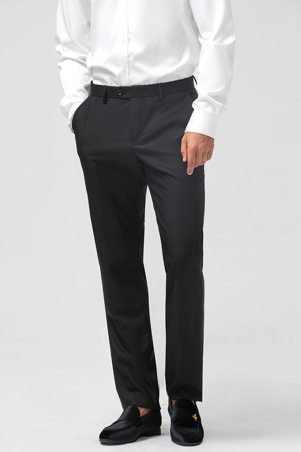 3 Pieces Black Double Breasted Wedding Suits for Men