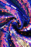 Sparkly Purple Sequins Prom Women Blazer