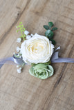 Champagne Rose Wrist Corsage for Wedding Party