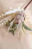 Coffee Wedding Bouquet with Leaf for Autumn Weddings