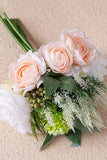 Romantic Pink Wedding Bouquet for Bride