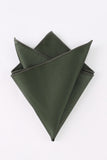 Olive Green Men's Tie For Party
