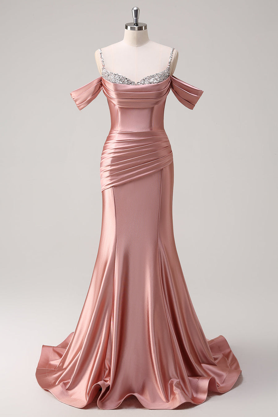 sachin and babi light blue dress Coast Long Sleeve Lace Bardot Maxi Dress, Light Pink/Blush