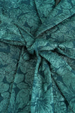 Dark Green 3D Flowers 2 Piece Women's Formal Suits with Belt