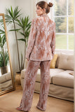 Sparkly Dusty Rose Velvet Notched Lapel Sequins 2 Piece Suits