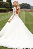 Ivory Ruched Ball Gown Sweetheart Sweep Train Wedding Dress