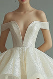 Sparkly Champagne Sequins V Neck A Line Mini Graduation Dress