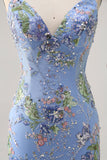 Sparkly Pink Beaded Floral Mini Tight Prom Dress with Sequins