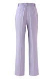 Lilac Peak Lapel 2 Piece Women Prom Suits with Sash