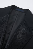 3 Piece Ivory One Button Prom Elegant Men's Suits with Pockets