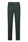 Dark Green Jacquard Shawl Lapel 3 Piece Prom Men's Suits
