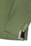 2 Piece Green Peak Lapel One Button Prom Men's Formal Suits