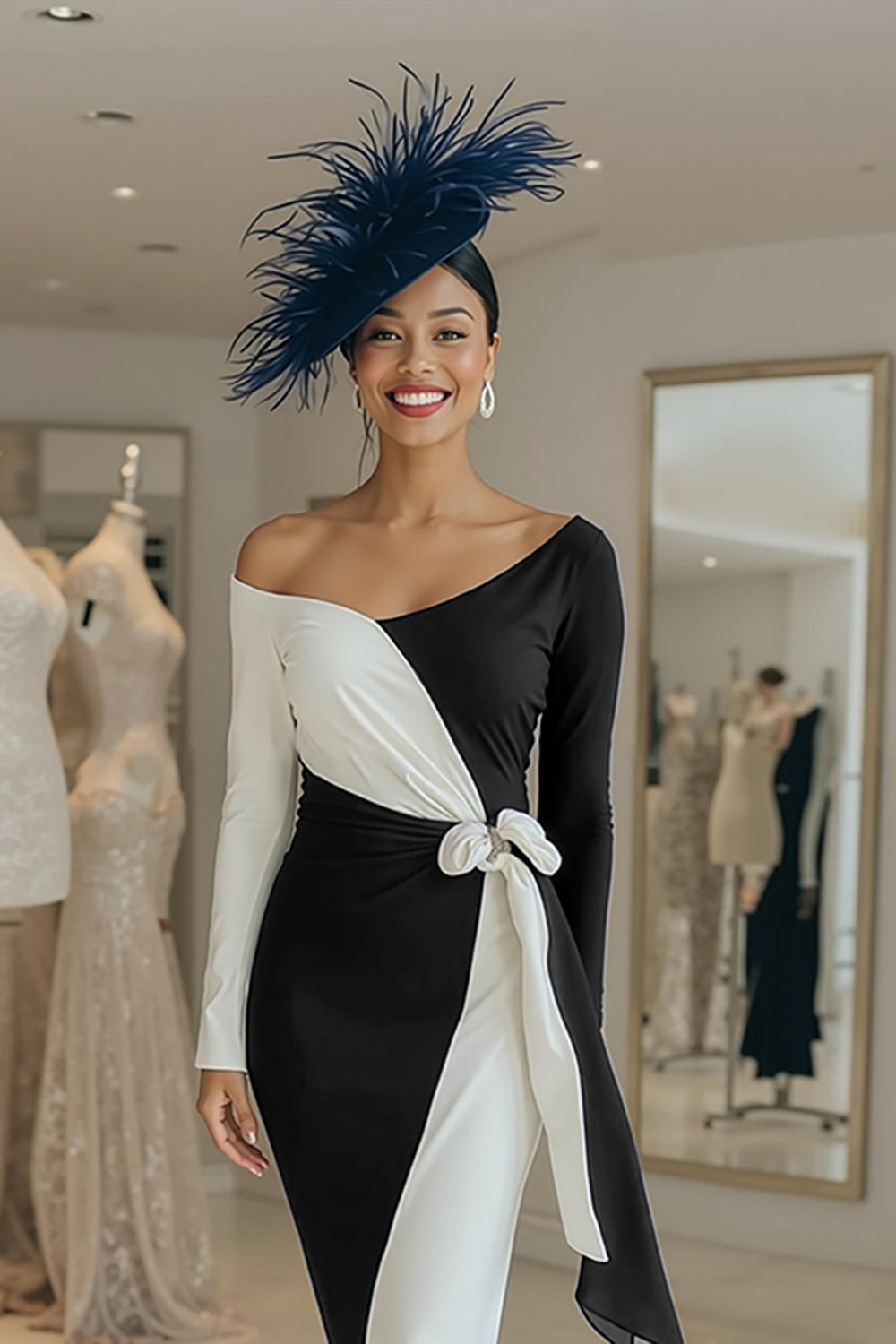 black & white dresses uk Buy Black White Polka Dot Print Mesh Pleated Puff Sleeve Waist Detail Occasion Midi Dress from the Next UK online shop