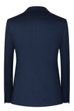 3 Piece Notched Lapel One Button Navy Men's Suits
