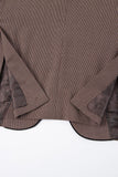 3 Piece Taupe Slim Fit Notched Lapel One Button Men's Formal Suits