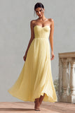 Daffodil A-Line Corset Long Sweetheart Wedding Guest Dress