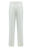Double Breasted White 2 Piece Peak Lapel Men's Wedding Suits