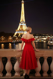Red A Line Off the Shoulder Backless Tulle Midi Cocktail Dress