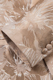 Champagne Shawl Lapel Floral Men's Suits