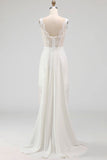 White Corset Bodycon Embroidered Midi Engagement Dress with Cape