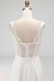 White Corset Bodycon Embroidered Midi Engagement Dress with Cape