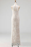 White Lace Floral Mermaid Long Wedding Reception Dress
