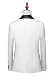 One Button Light Pink Shawl Lapel 3-Piece Men's Wedding Suits