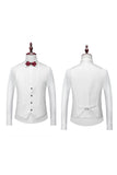 One Button Light Pink Shawl Lapel 3-Piece Men's Wedding Suits