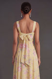 Convertible Pink Red Floral One Shoulder Long Beach Wedding Guest Dress with Slit