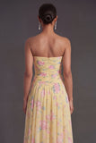 Convertible Pink Red Floral One Shoulder Long Beach Wedding Guest Dress with Slit
