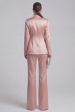 White Peak Lapel Long Sleeves 2 Piece Business Suits