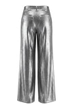 2 Piece Shawl Lapel Grey Ruched Business Suits with Bow