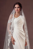 Cold Shoulder Mermaid Sleeveless Ruched Long Wedding Dress