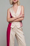 Light Khaki 2 Piece Single Breasted Work Suits