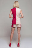 Light Khaki 2 Piece Double Breasted Short Work Suits