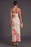 Black Sheath Halter Neck Long Wedding Guest Dress