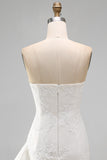 Sweetheart Floral A Line Appliqued Ruffled Short Little White Dress