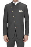 Royal Blue Single Breasted 2 Piece Men's Prom Suits with Pockets