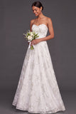 Lilac Sweetheart A Line Embroidered Maxi Wedding Guest Dress