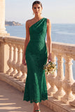 Lace Floral White Mermaid Midi Engagement Dress