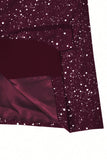 2 Piece Black Shawl Lapel One Button Glitter Men's Suits