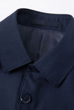 Single Breasted Black 2 Piece Men's Suits