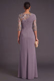 Mermaid Green Floral Embroidered Long Wedding Guest Dress