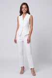 Ivory Shawl Lapel 2 Piece Slim Fit Business Suits with Buttons