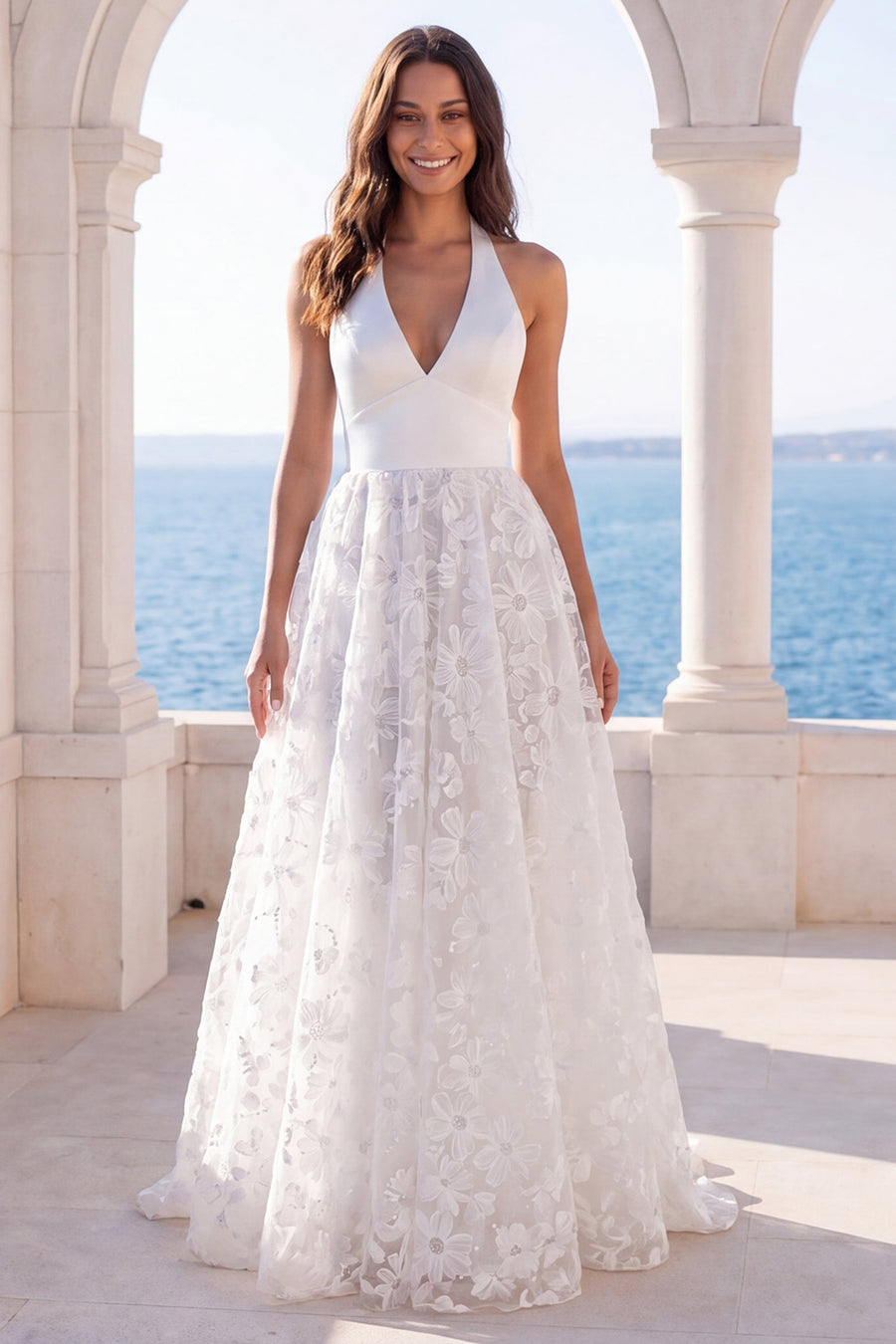 Beach Wedding Dresses  leelyuk