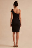 Bodycon Black One Shoulder Little Black Dress